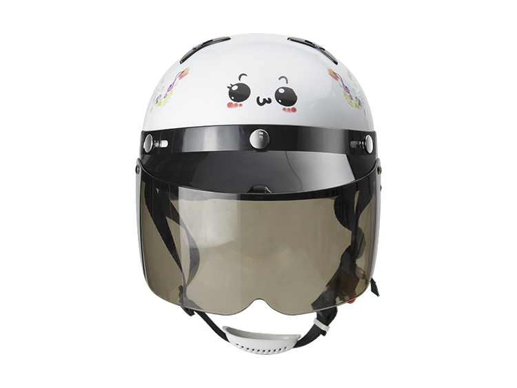 廠家批發電動車兒童頭盔安全帽半盔