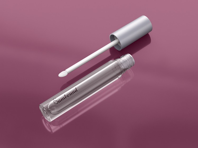 定制透明圓形空唇彩管